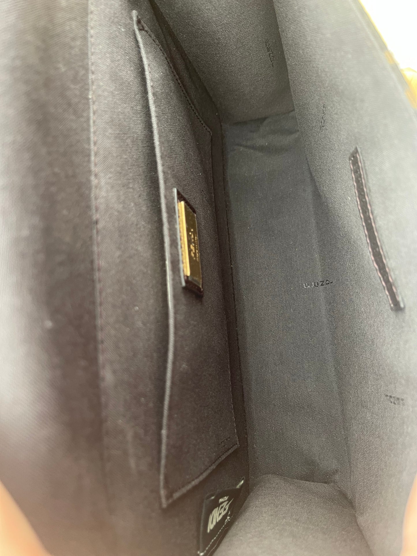 Fendi Tobacco Zucca Canvas and Leather Demi Jour Shoulder Bag