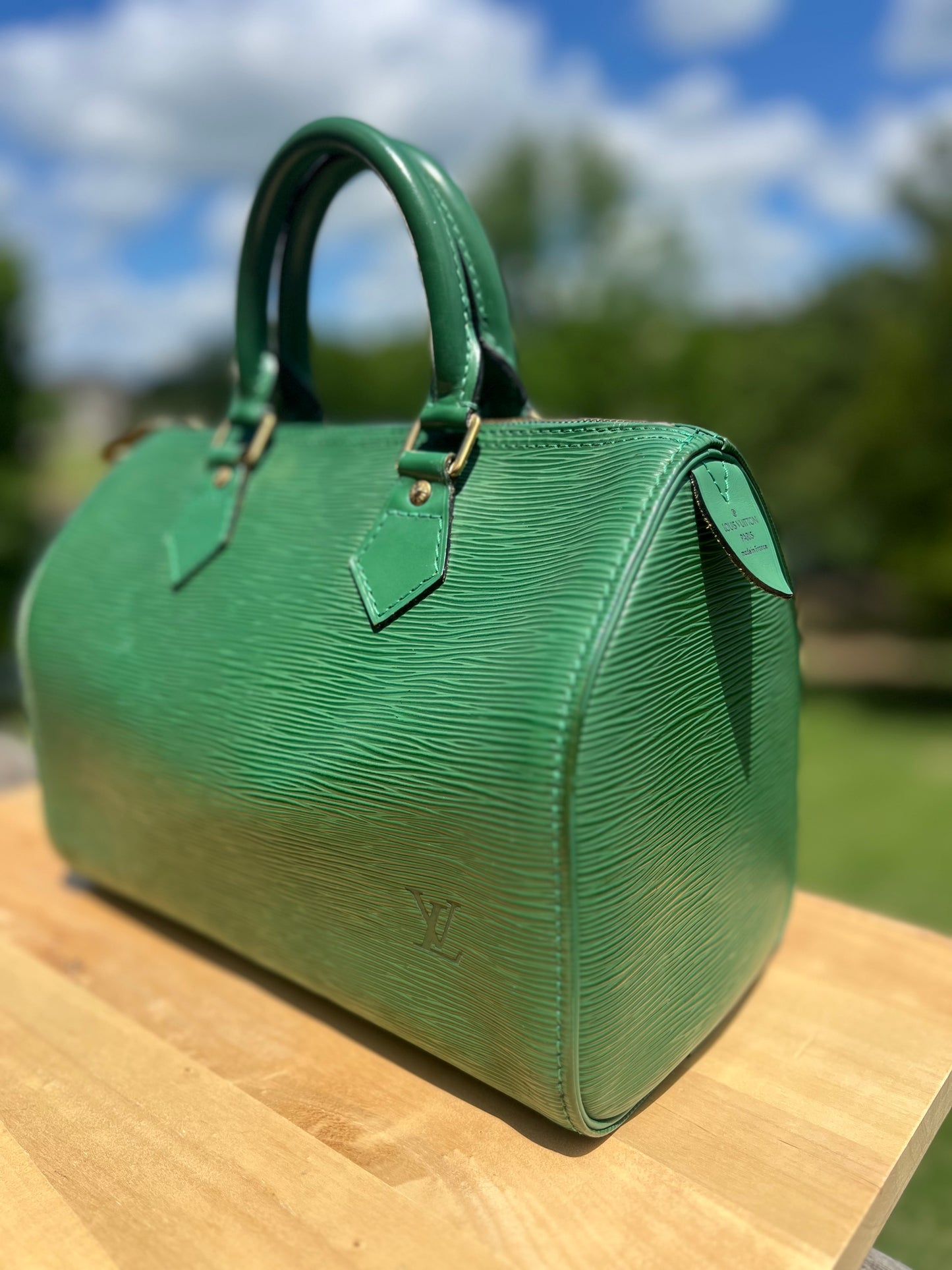 Louis Vuitton Epi Speedy 25