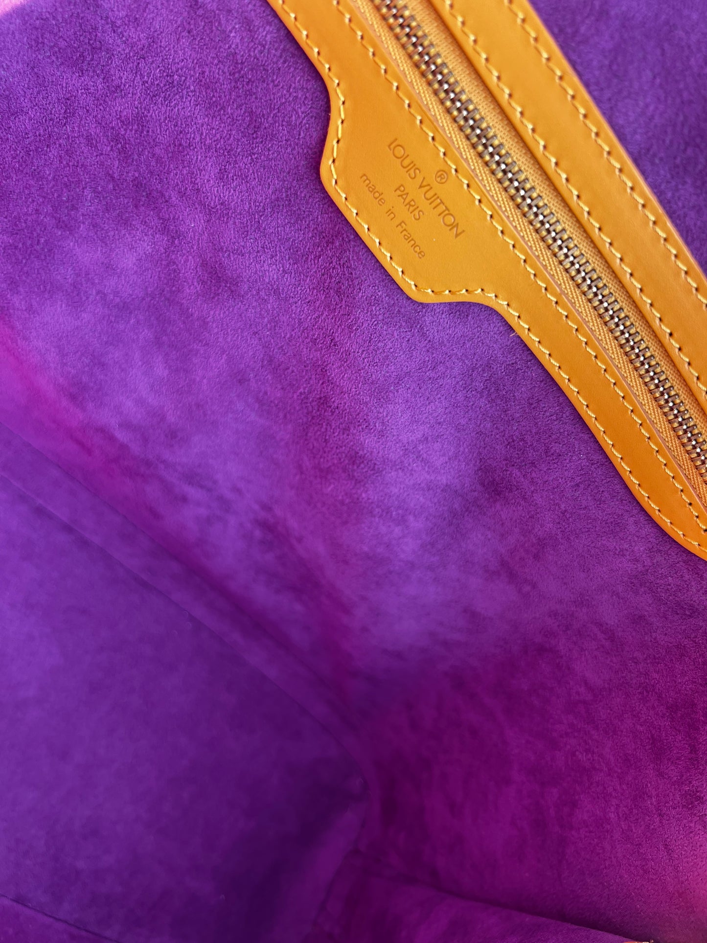 LOUIS VUITTON Epi Leather Saint Jacques Shoulder Bag – Yellow (Citrus)