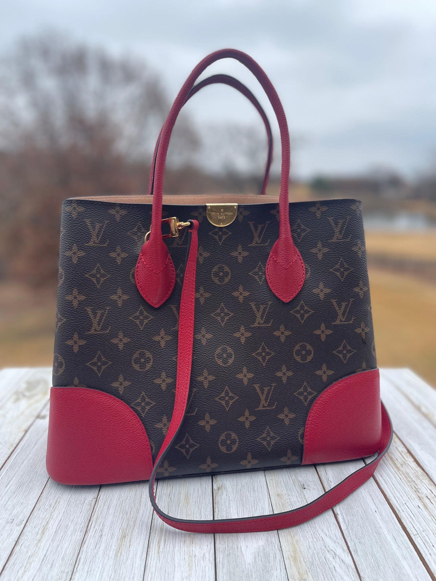LOUIS VUITTON
Monogram Flandrin Cherry