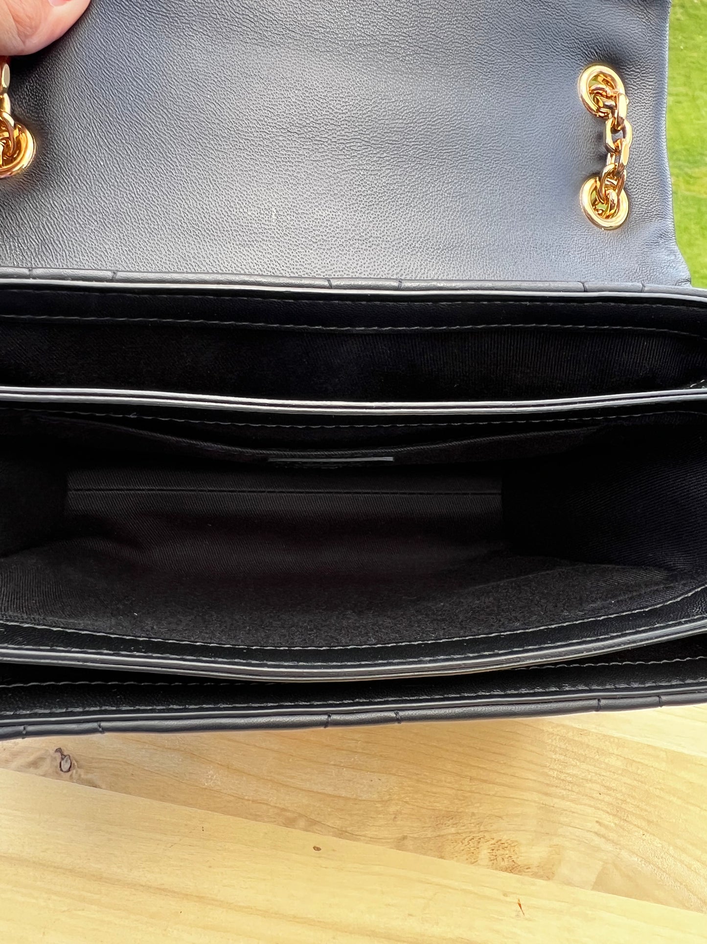 VERSACE
Nappa Quilted Kleio Shoulder Bag