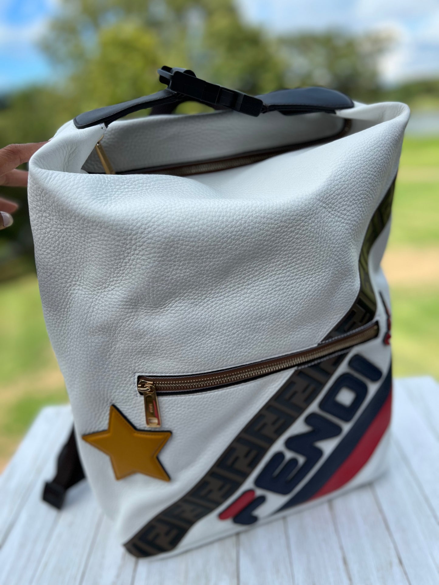 Fendi x FILA Logo Backpack (Fendi Mania Collection)