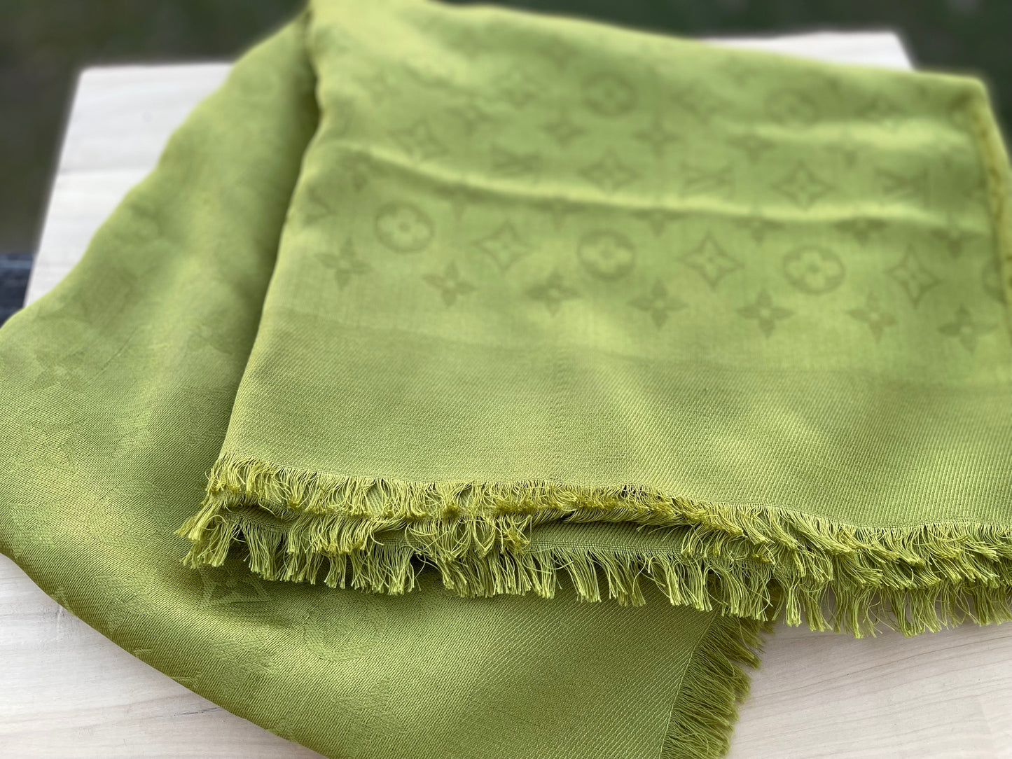 LOUIS VUITTON Monogram Classic Shawl
