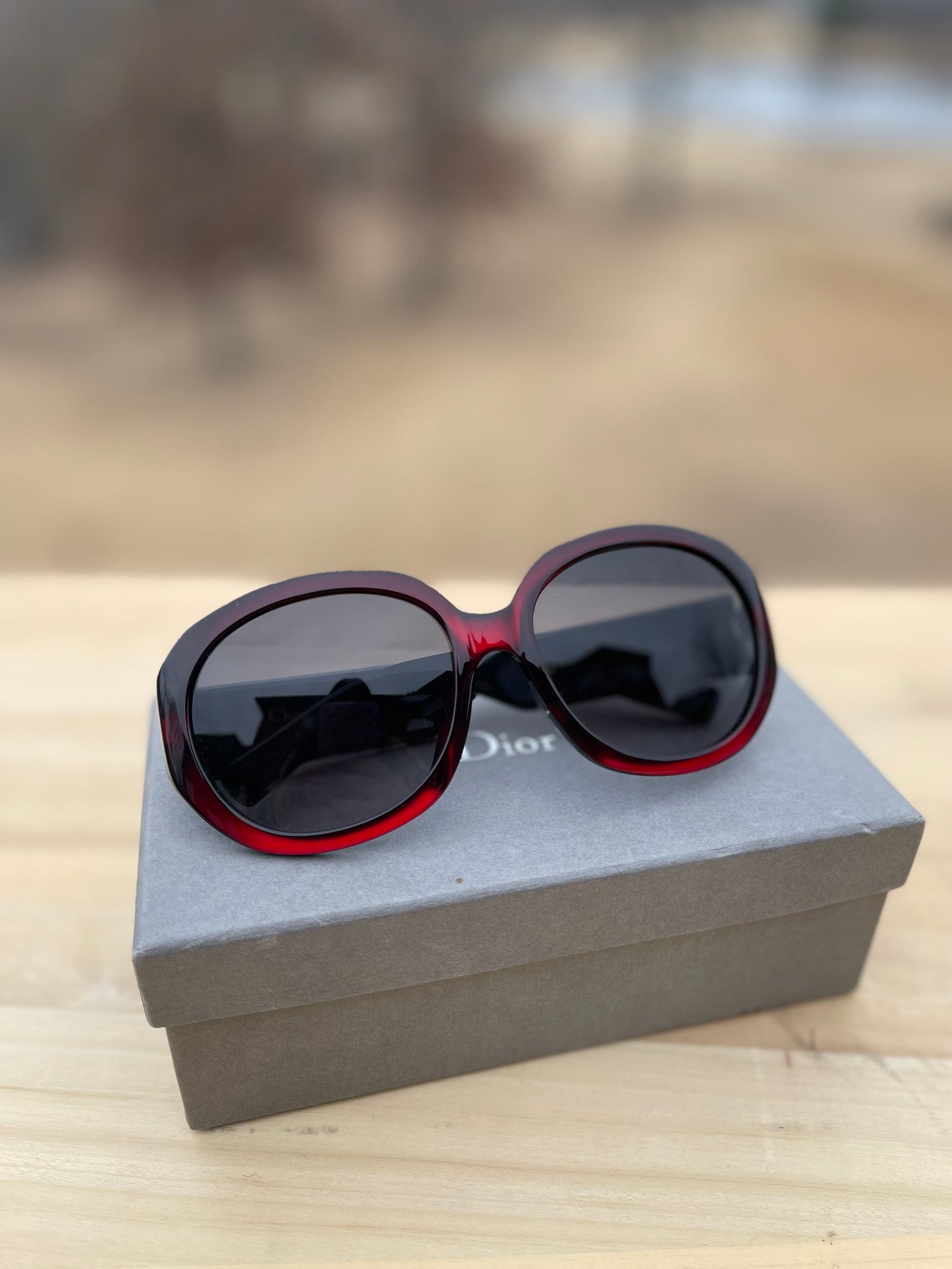 Dior Oversized Round Sunglasses