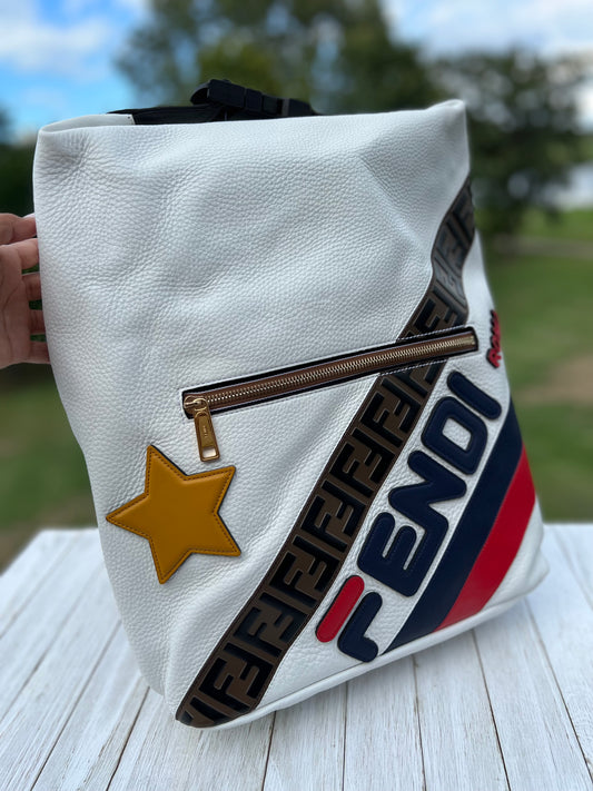Fendi x FILA Logo Backpack (Fendi Mania Collection)