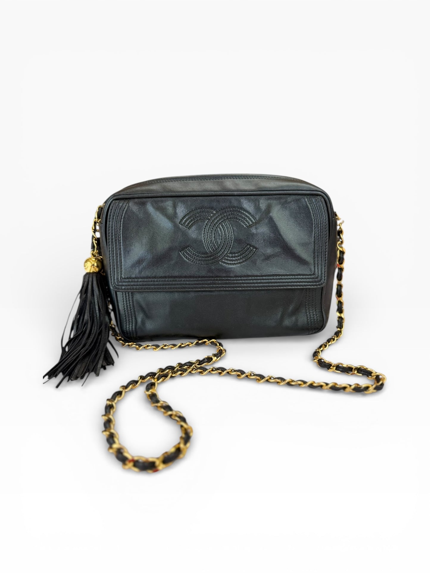 Chanel Coco Mark Tassel Camera bag vintage