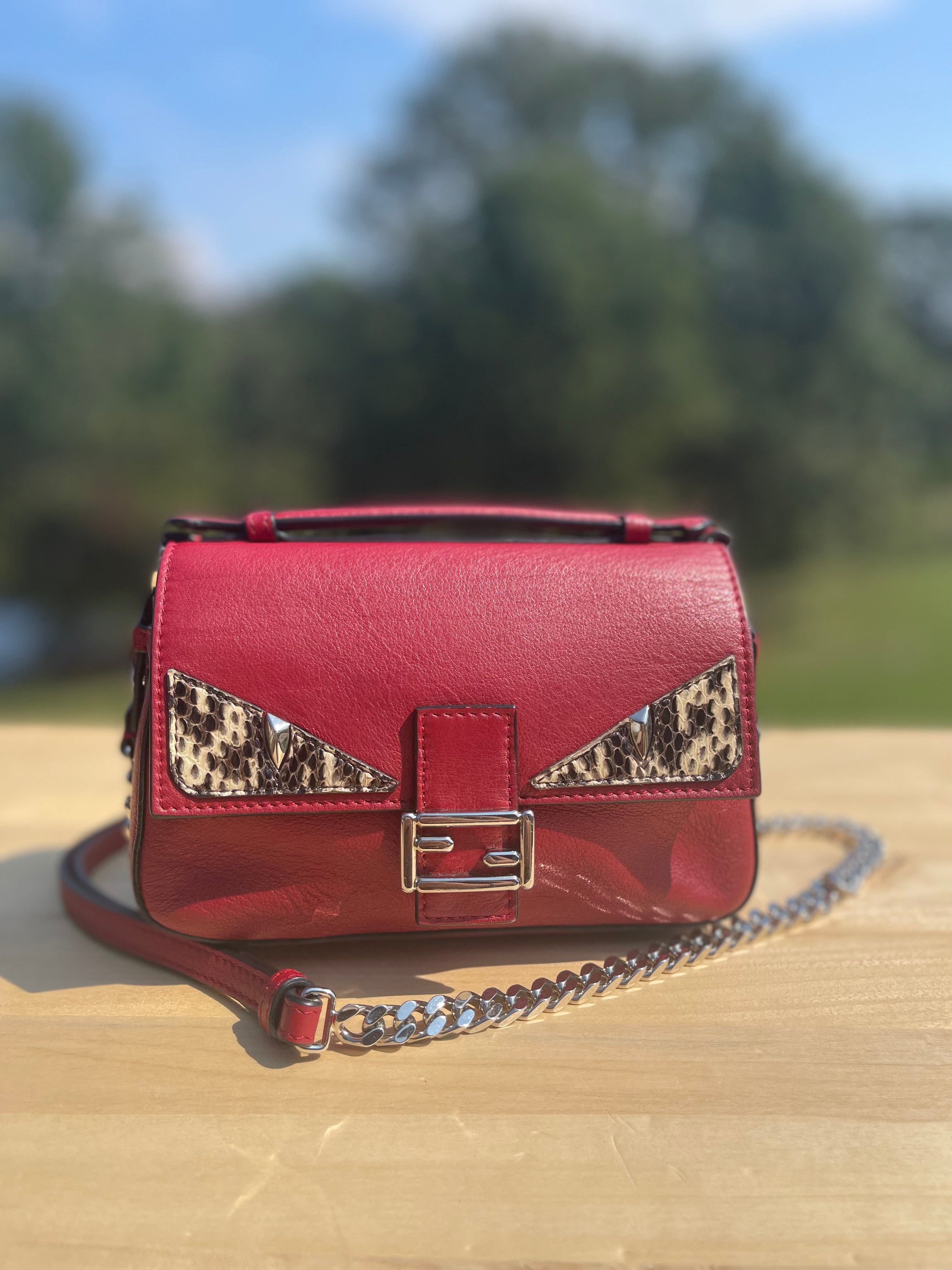 Fendi double baguette on sale