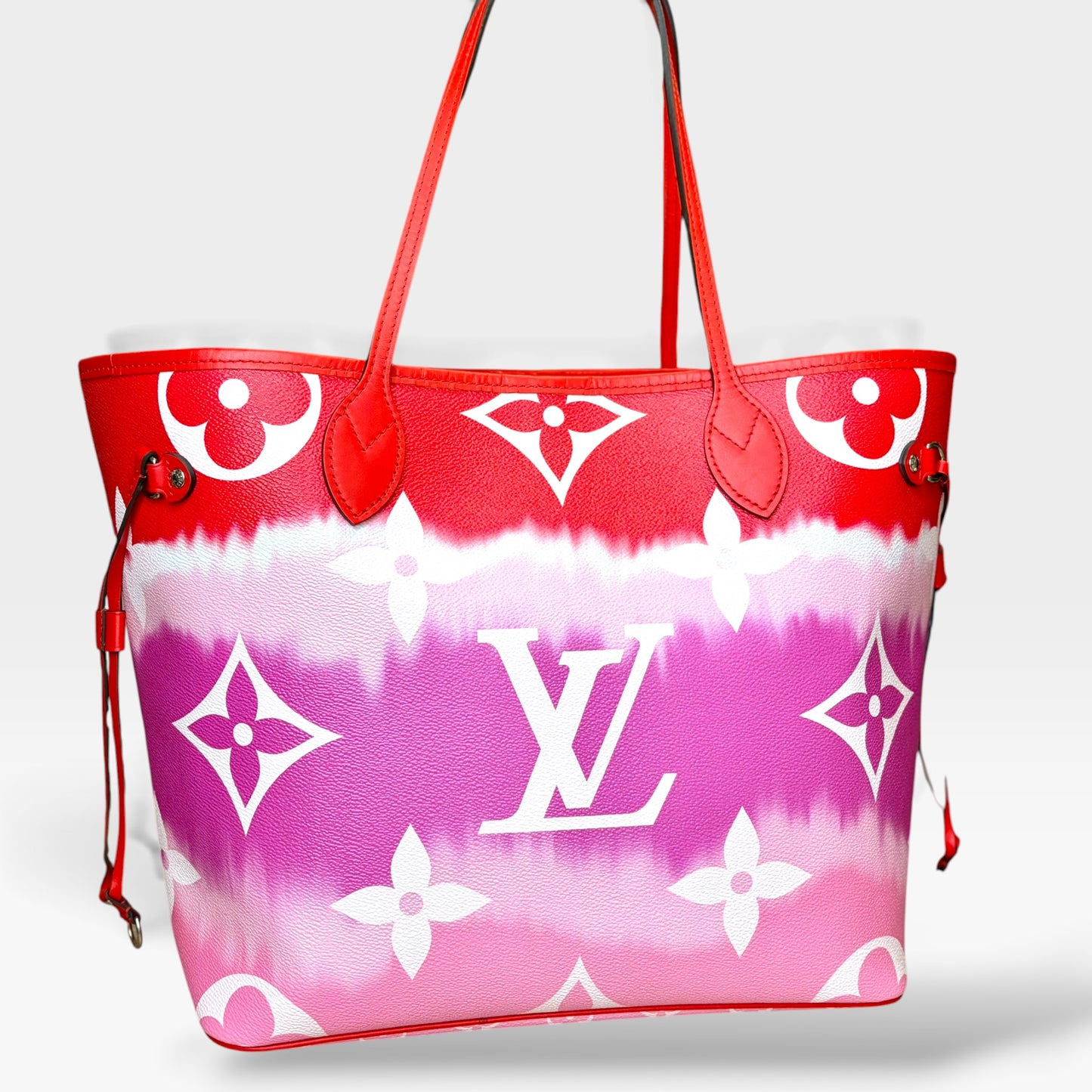 LOUIS VUITTON Monogram Escale Neverfull MM w/ pouch