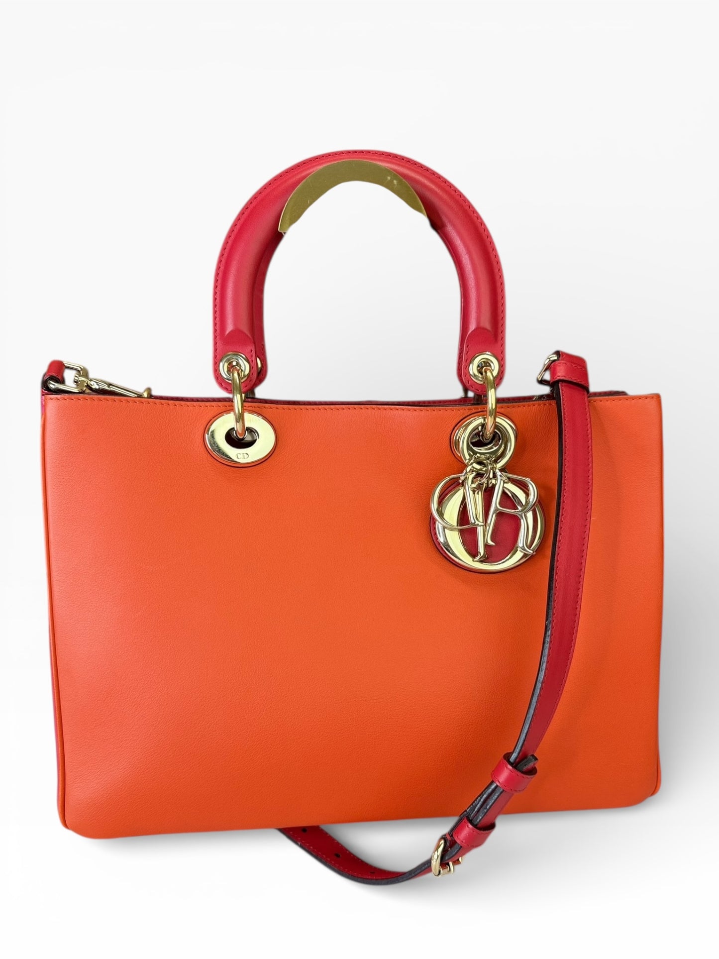 Christian Dior Diorissimo Tricolor tote bag,
