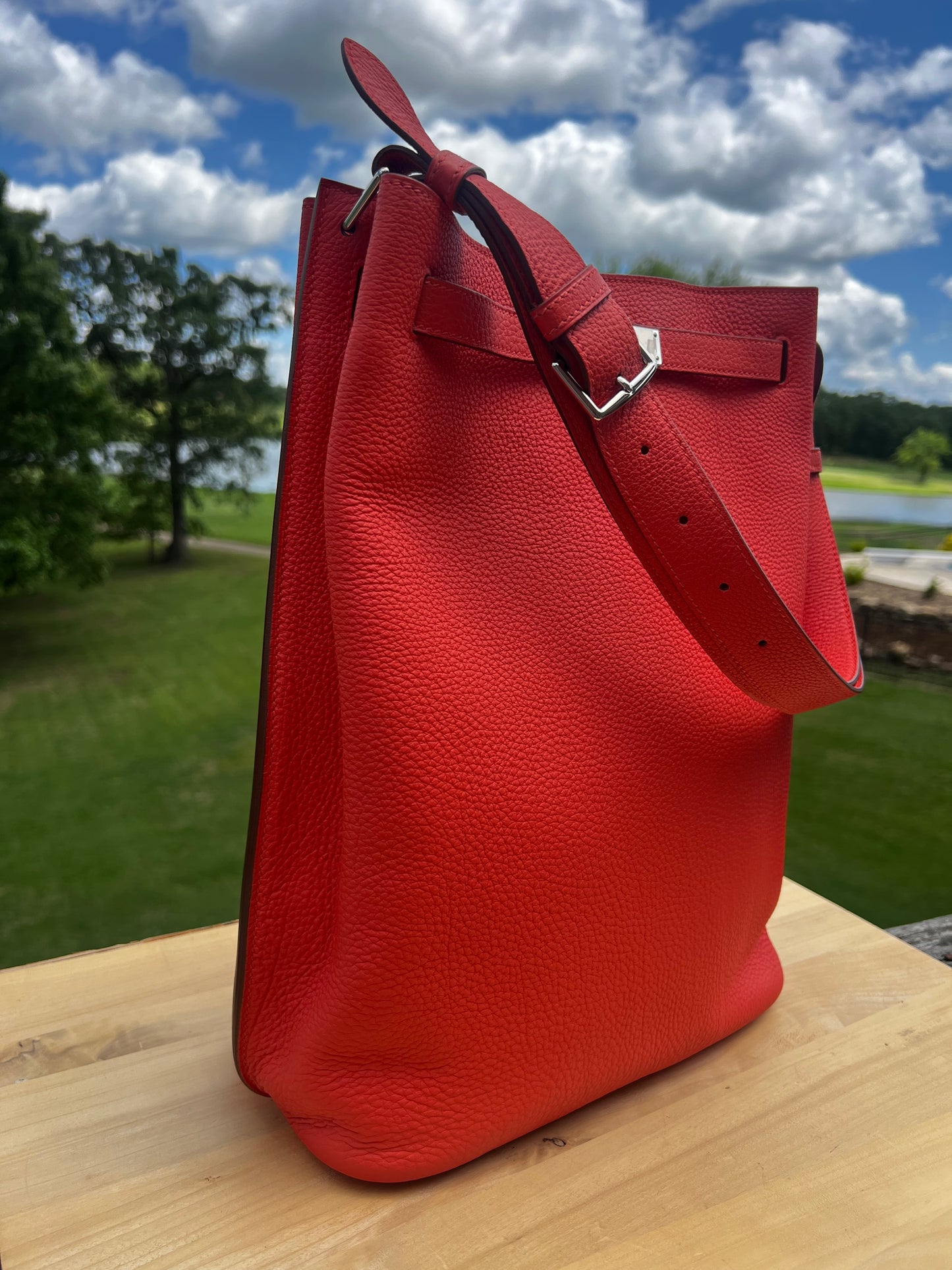 HERMES 
Togo So Kelly 26