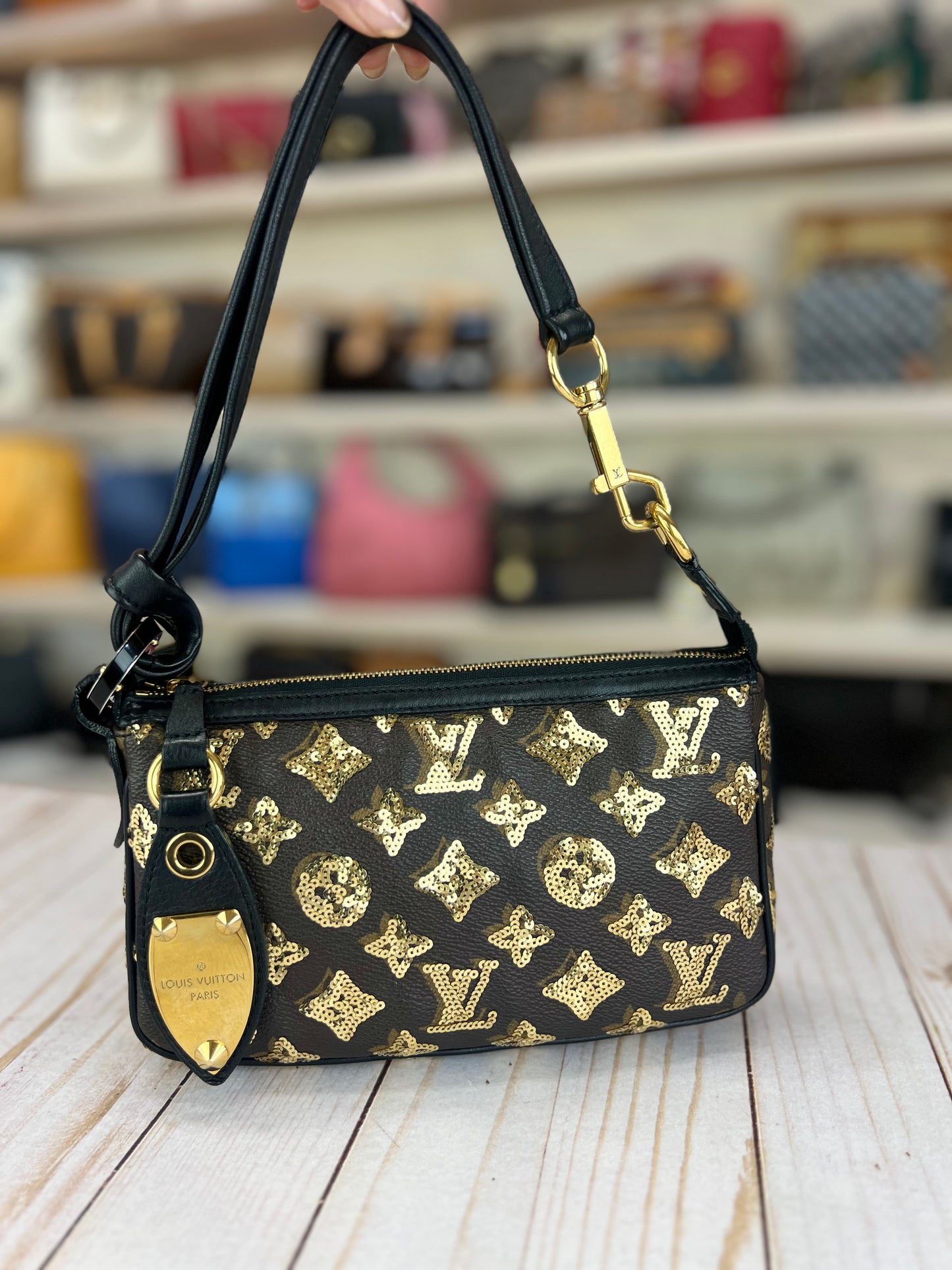 Louis Vuitton Monogram Eclipse Pochette Accessoires