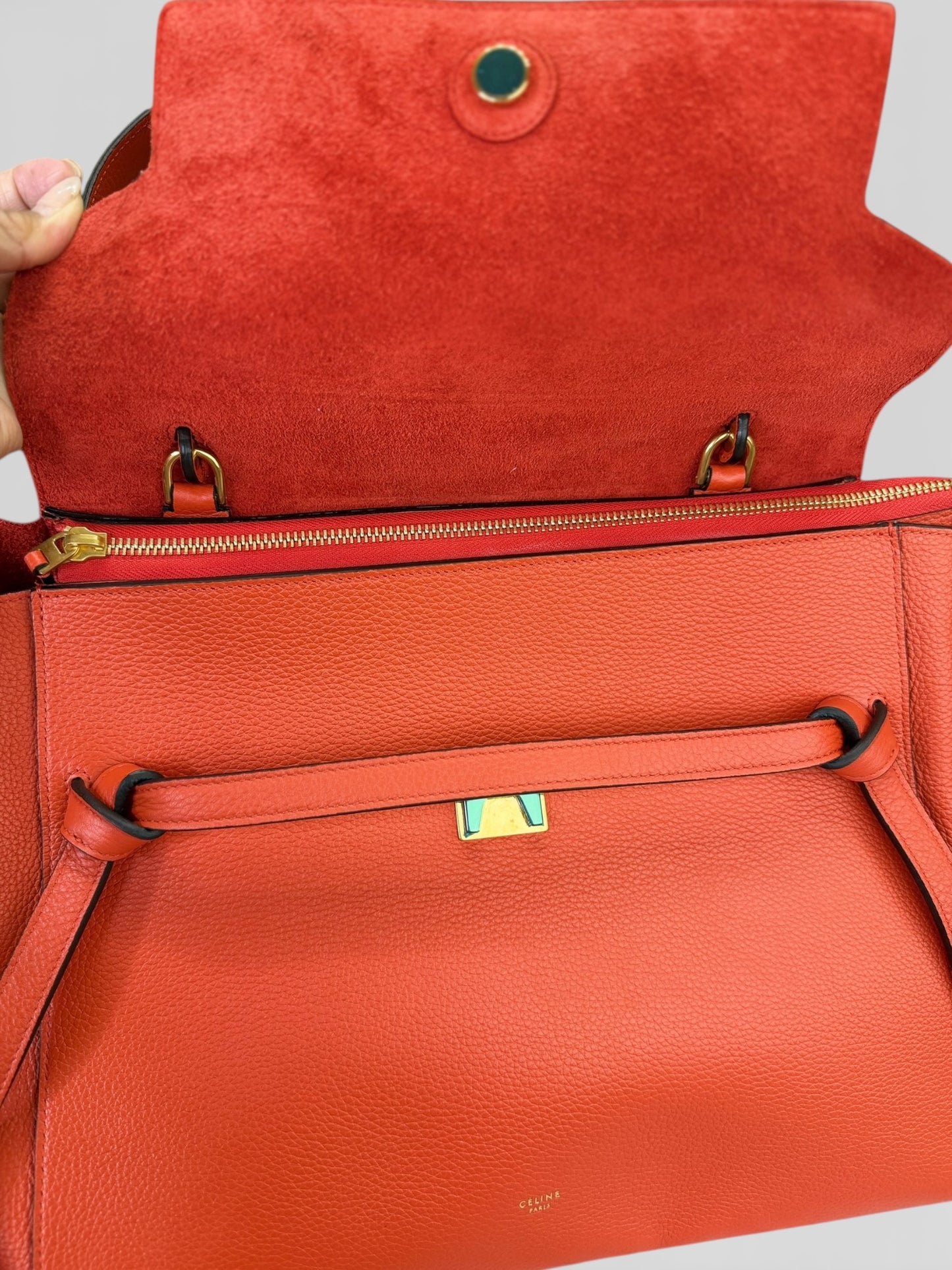 CELINE
Grained Calfskin Mini Belt Bag