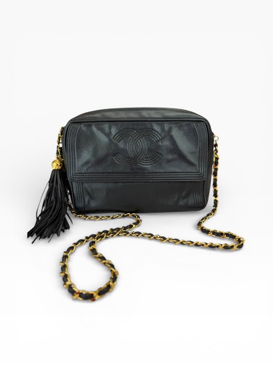 Chanel Coco Mark Tassel Camera bag vintage