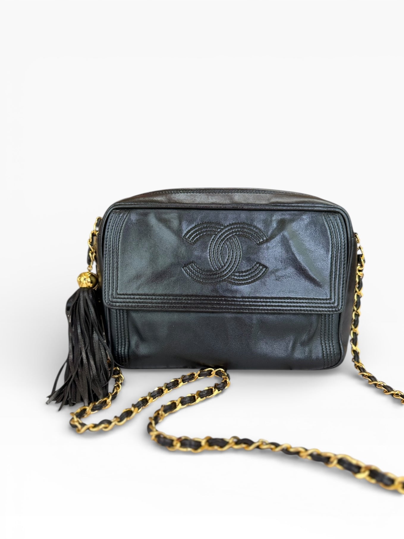 Chanel Coco Mark Tassel Camera bag vintage