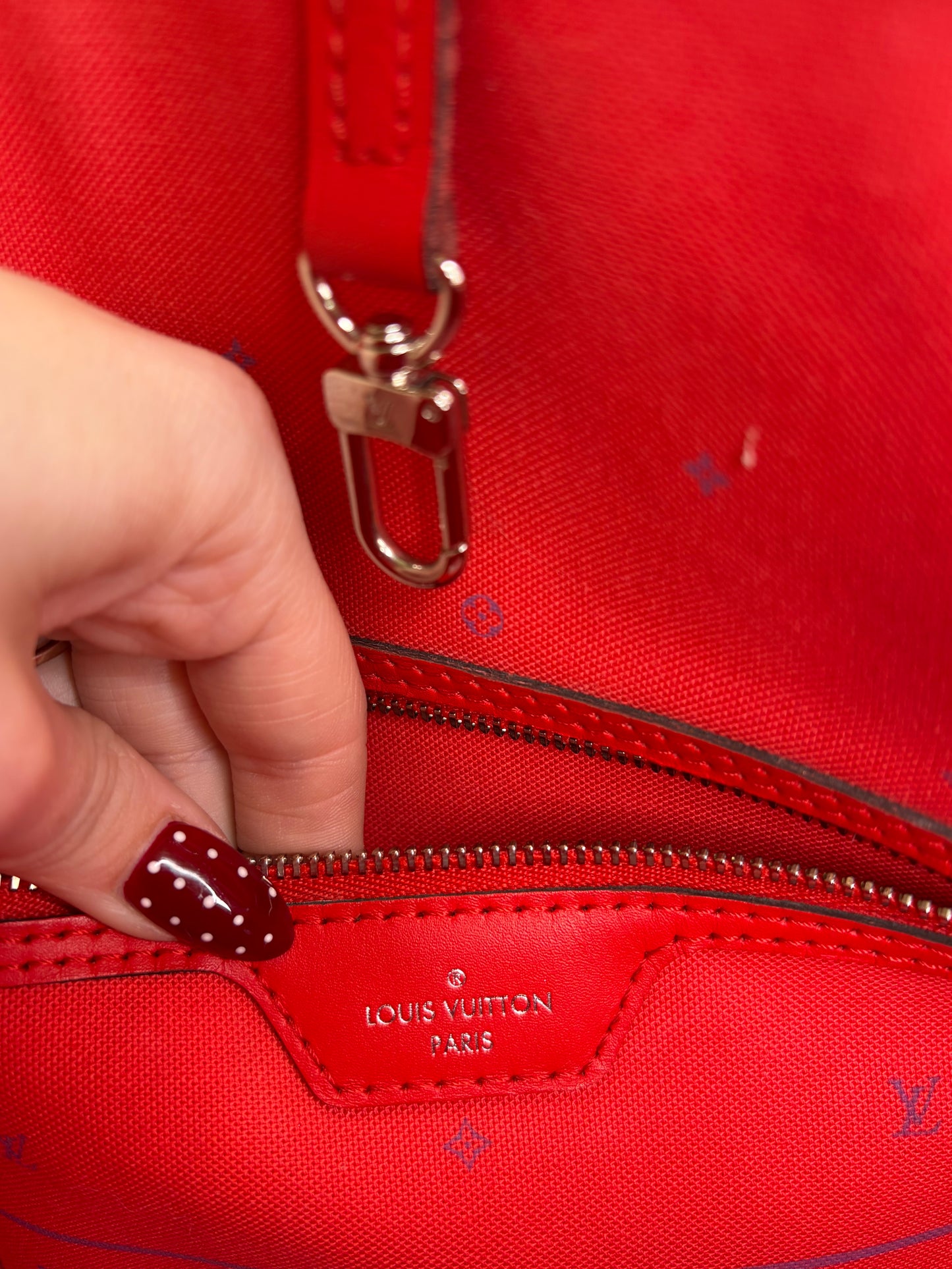 LOUIS VUITTON Monogram Escale Neverfull MM w/ pouch