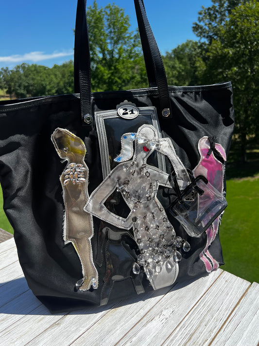 PRADA Tessuto Nylon Tote – Black