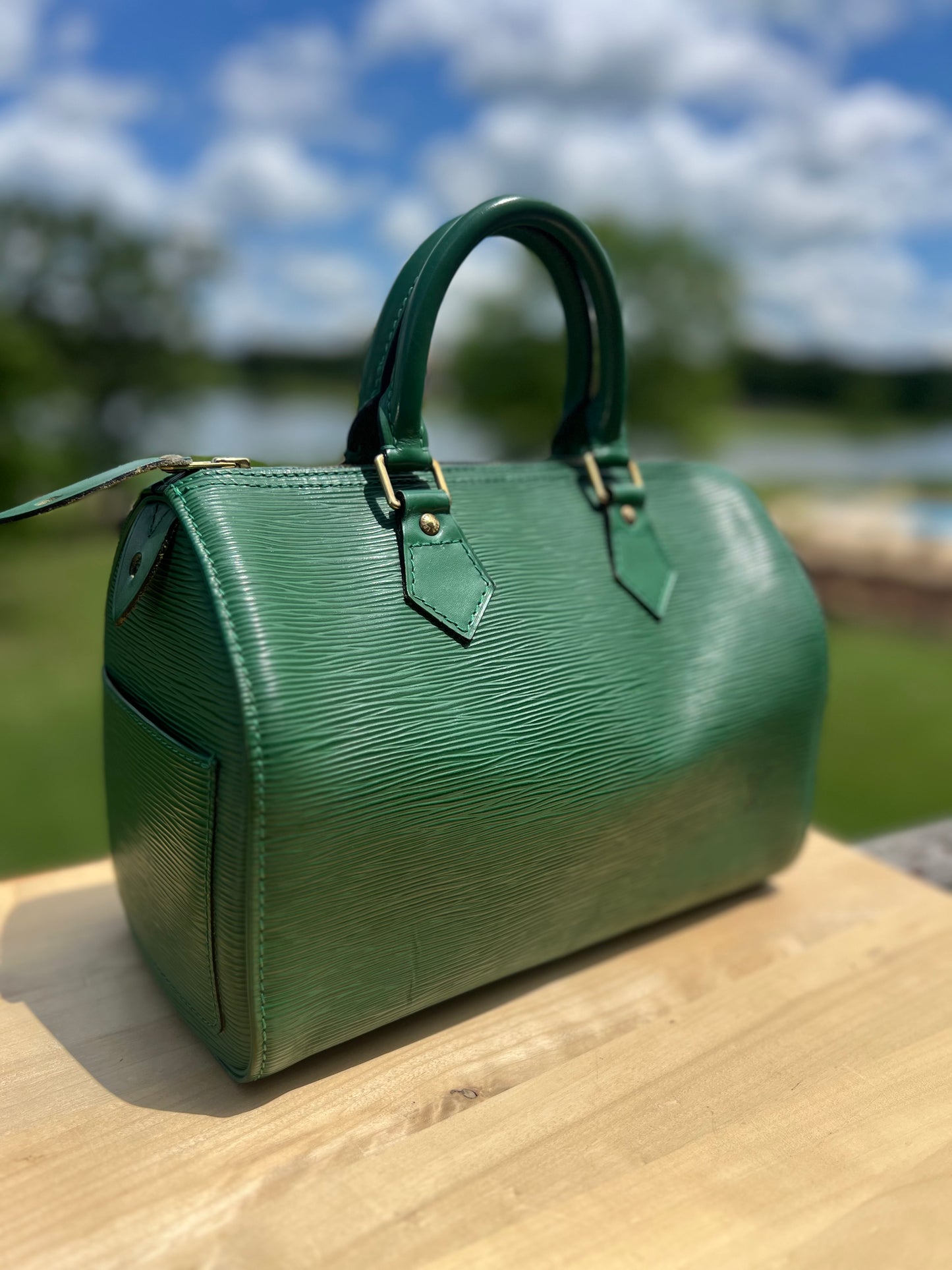 Louis Vuitton Epi Speedy 25