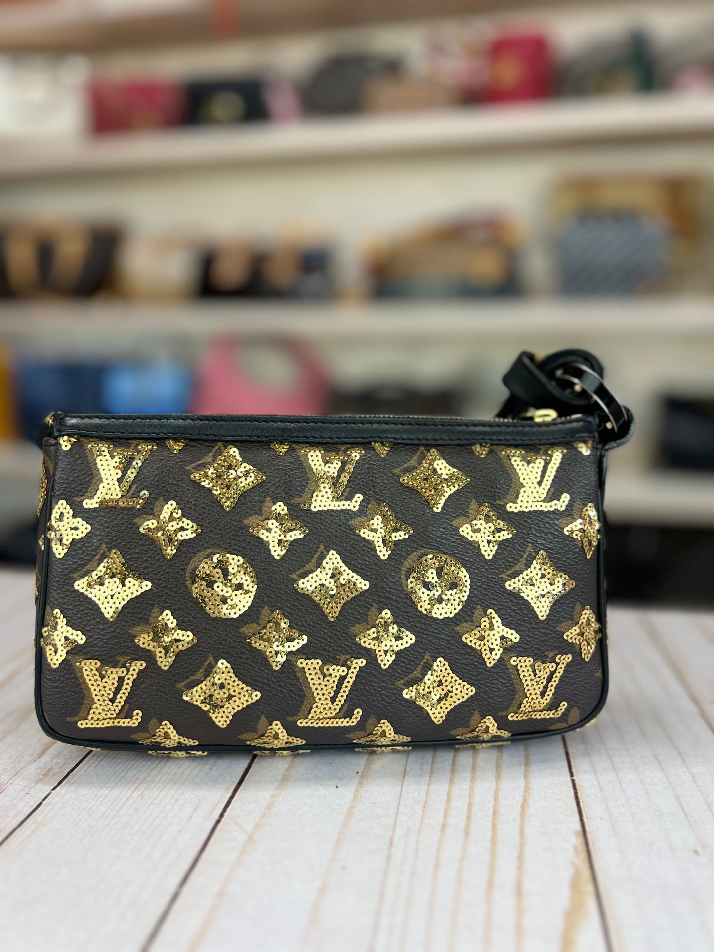 Louis Vuitton Monogram Eclipse Pochette Accessoires