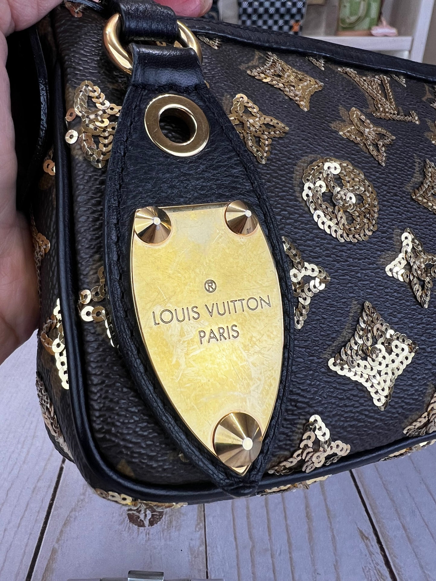 Louis Vuitton Monogram Eclipse Pochette Accessoires
