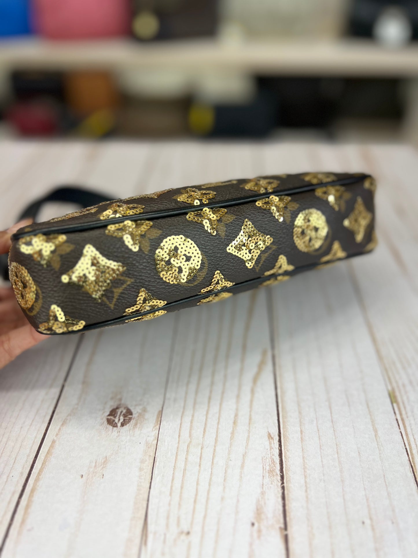 Louis Vuitton Monogram Eclipse Pochette Accessoires