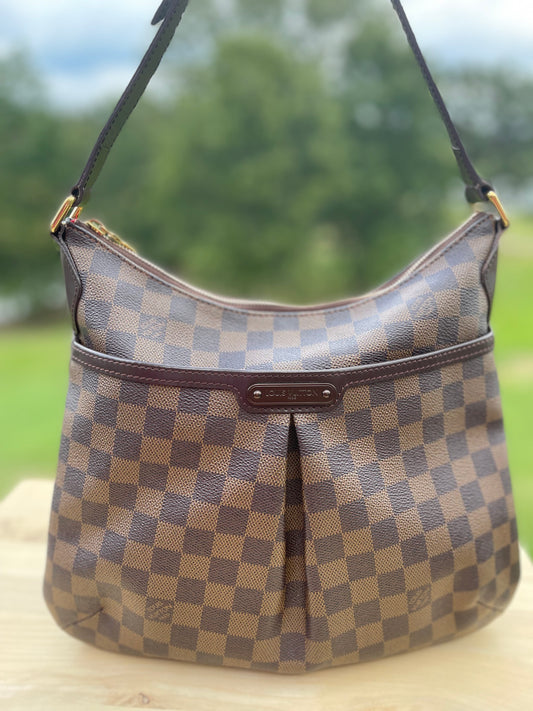 LOUIS VUITTON 
Damier Ebene Bloomsbury PM